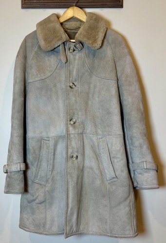 Vtg shearling leather - vtg,