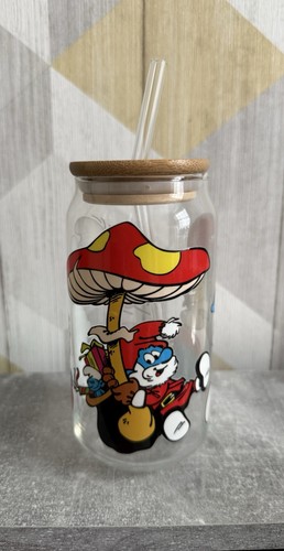 The smurfs cartoon - smurfs, cup