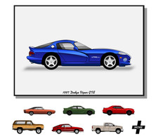 POSTER - DODGE - Various