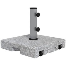Parasol Base w/ Wheels Granite