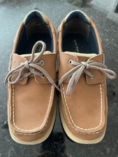 Boys Sperry Top Sider Leather