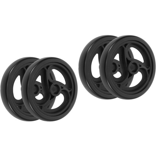 4pcs black plastic - 4pcs,