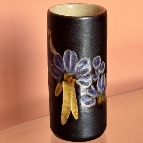 Sgraffito spill vase - sgraffito,