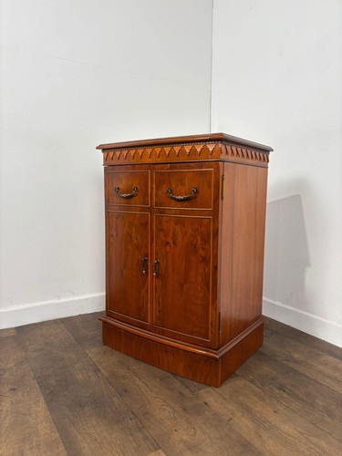 Reproduction yew cabinet - cabinet,