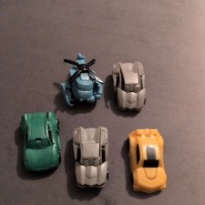 Transformers Tiny Turbo Changers  bundle X5 figures cars helicopter 