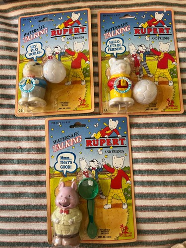 Set rupert bear and - 3,