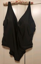 Ladies Black Plus Size 26 Swimsuit BRAND NEW WITH TAGS from New Look 