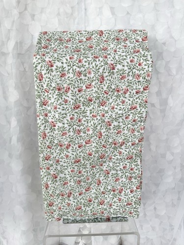 Vtg valance pink - pink, rosebud