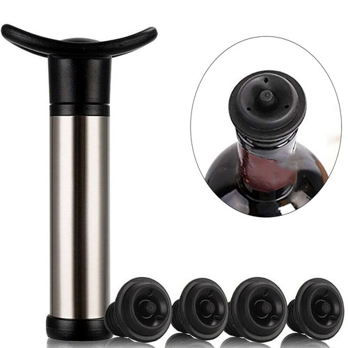 Wine saver pump with vacuum - saver, 4