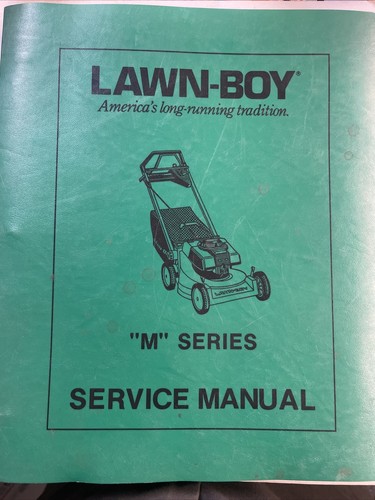 Lawn boy walk behind - behind, "m"