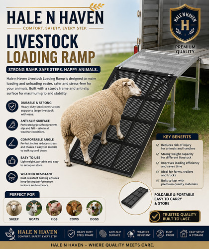 Goat stand ramp use - goat,