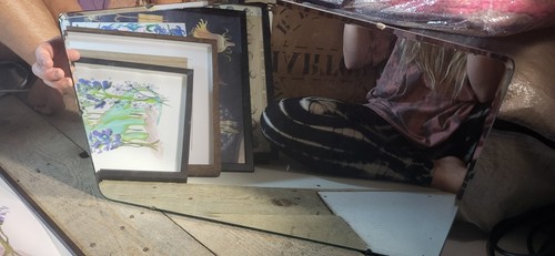 Vintage art deco bevelled - deco,