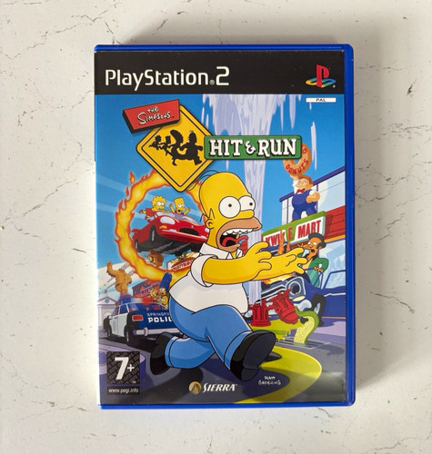 The simpsons hit run ps2 - the,