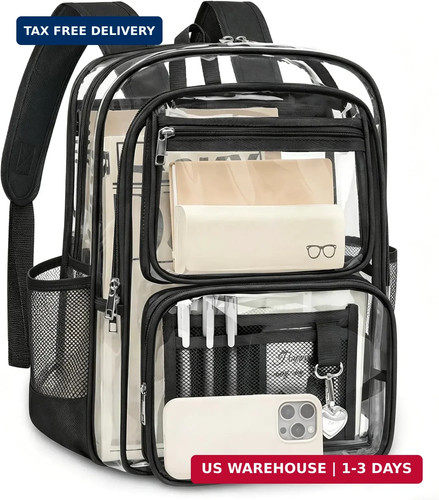 Clear backpack for - backpack, school