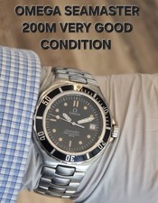 OMEGA Seamaster Professional 200m Men's Dive Watch 36mm Pre Bond VGC + Box 