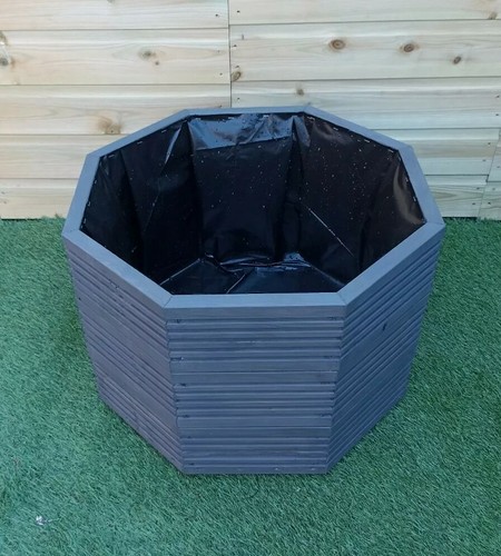 Raised garden pond octagonal - raised,