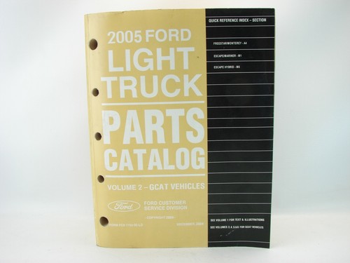 2005 ford truck parts catalog - truck,
