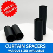Curtain Pleat Spacers - Perfect Pleats, Custom Sizes & Extra Long for Poles