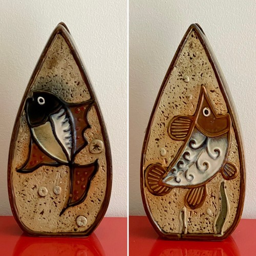 Modernist fish design double - modernist,