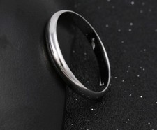 9ct 9K White Gold Plated Men