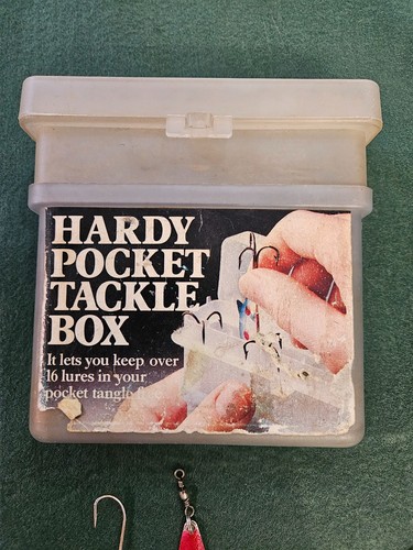 Hardy pocket tackle box rare - pocket,
