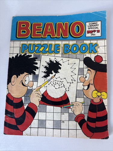 Beano comic library puzzle - library,