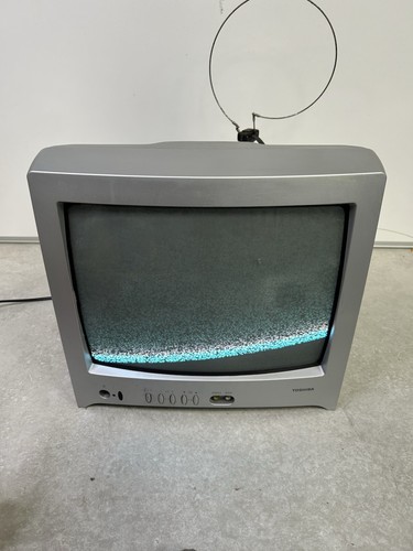 Toshiba crt silver tv pal - toshiba,