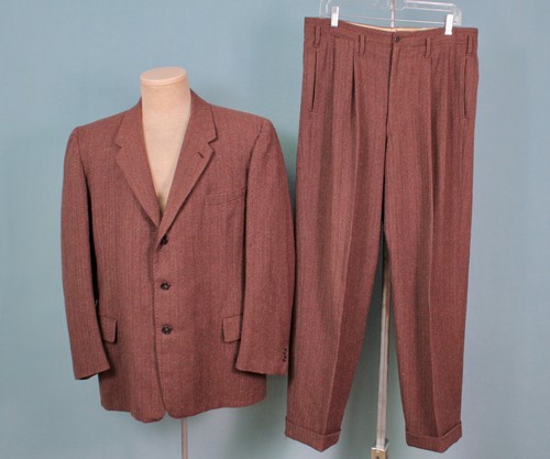 Men vtg 1948 brown - men's,