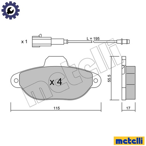Wheel brake cylinder - cylinder, 04-0226