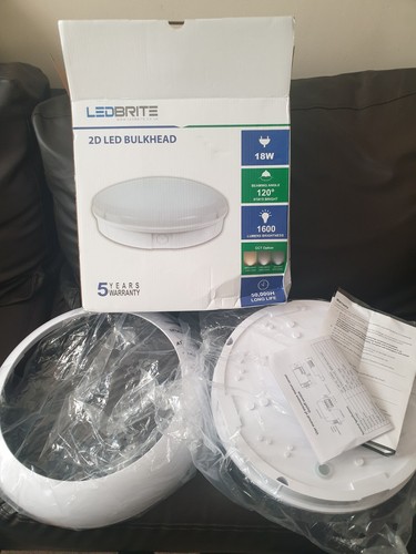 Led bulkhead light and - 2d,