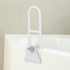 Clamp-On Bath Safety Rail – Adjustable Tub Support Handle for Elderly Adults