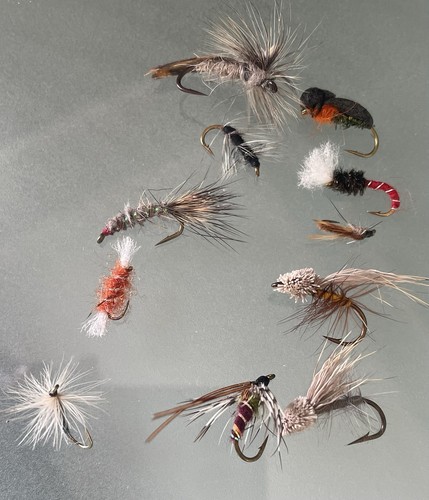Job lot fishing flies - fishing,