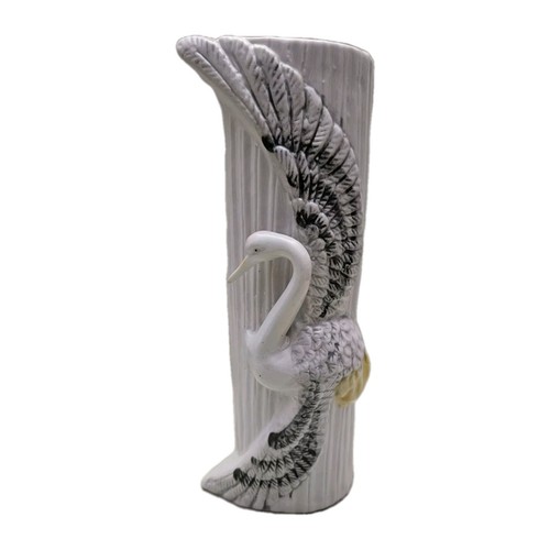 Crane flight ceramic vase - flight,