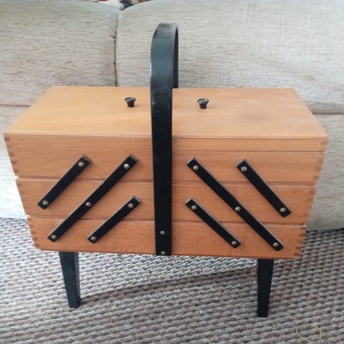 Retro wooden craft sewing - wooden,