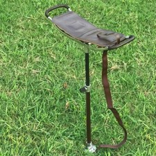 LEATHER SHOOTING STICK WITH