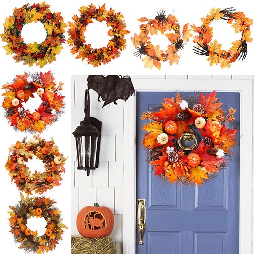 Large garland autumn - large, maple