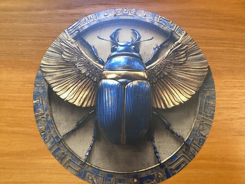 Egyptian spiritual scarab - egyptian,