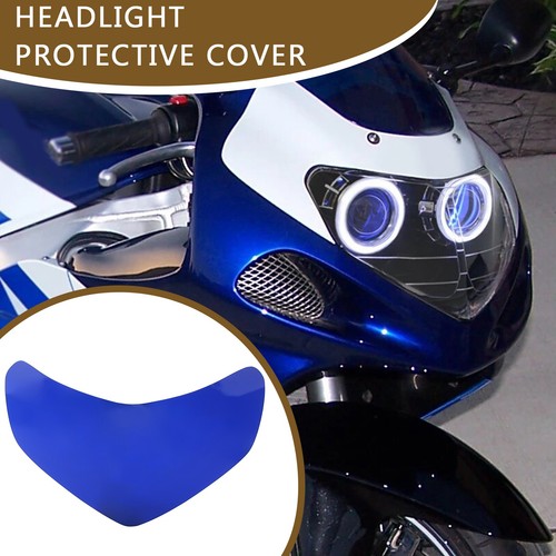 Blue headlight lens cover - headlight,