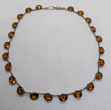 VINTAGE Art Deco Amber Honey