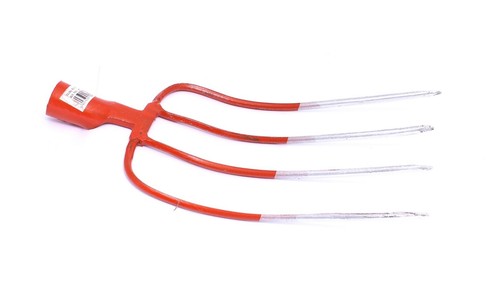 Hay fork prongs - with, solid