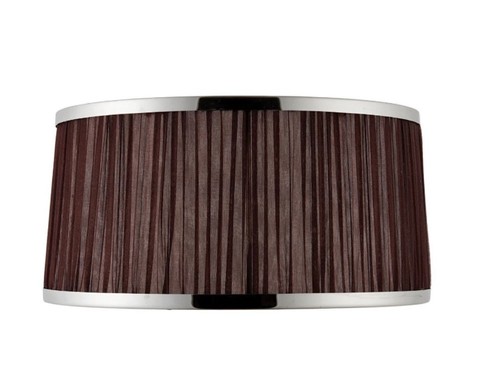 Lampshade chocolate organza - lampshade,