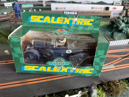Scalextric bentley blue c242 - scalextric,