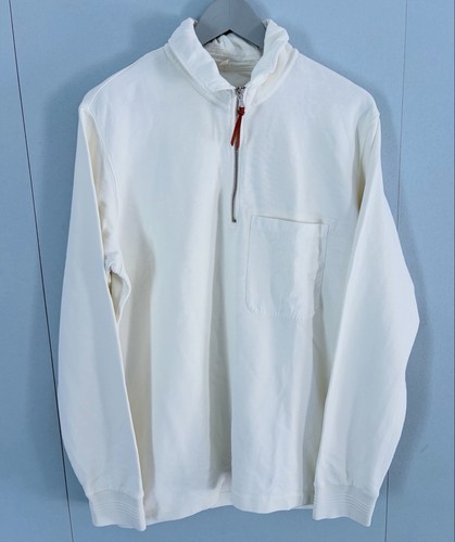 Albam quarter zip ecru - albam,
