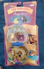 Polly Pocket Beauty and The Beast Compact Bluebird 1995 Disney blister pk