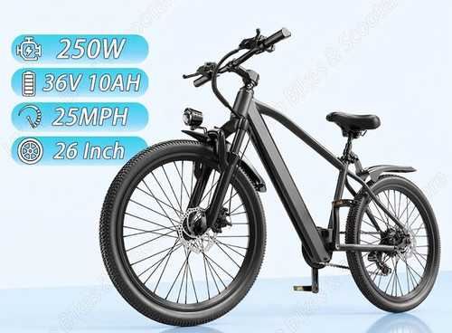 Inch electric mountain - inch, bike