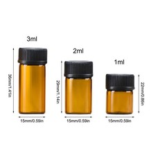 100pcs Essential Oil Bottles