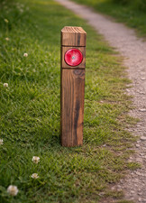 Wooden Verge Posts with