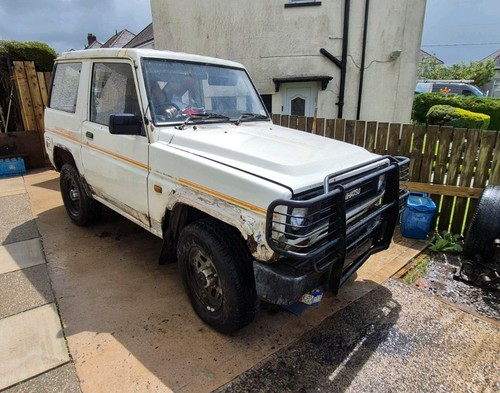 Daihatsu fourtrak 1986 - fourtrak, dx