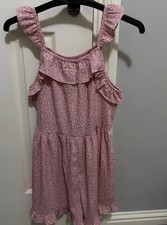 Girls Next Pink Jumpsuit Age 9