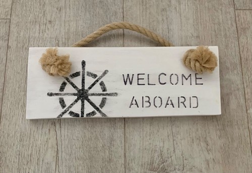 Nautical ships wheel hanging - nautical,